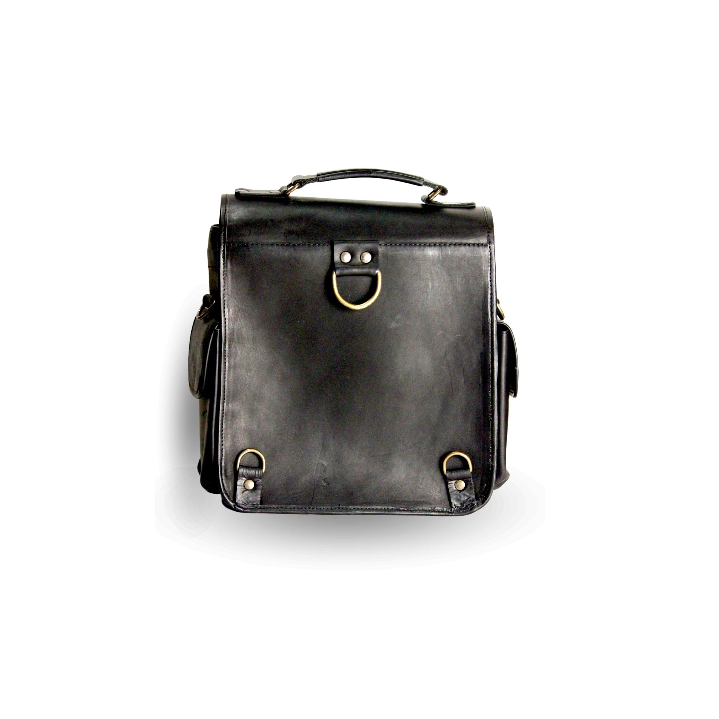 Mochila Vintage de Piel Genuina