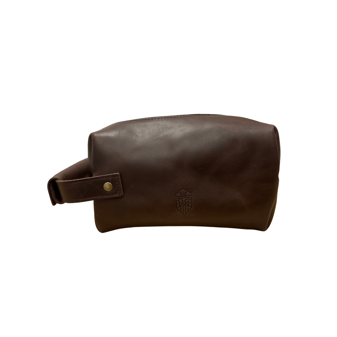 Neceser De Piel Para Hombre Color Cafe DERI