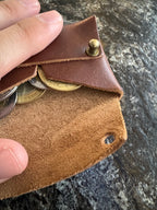 Genuine Leather Mini Wallet