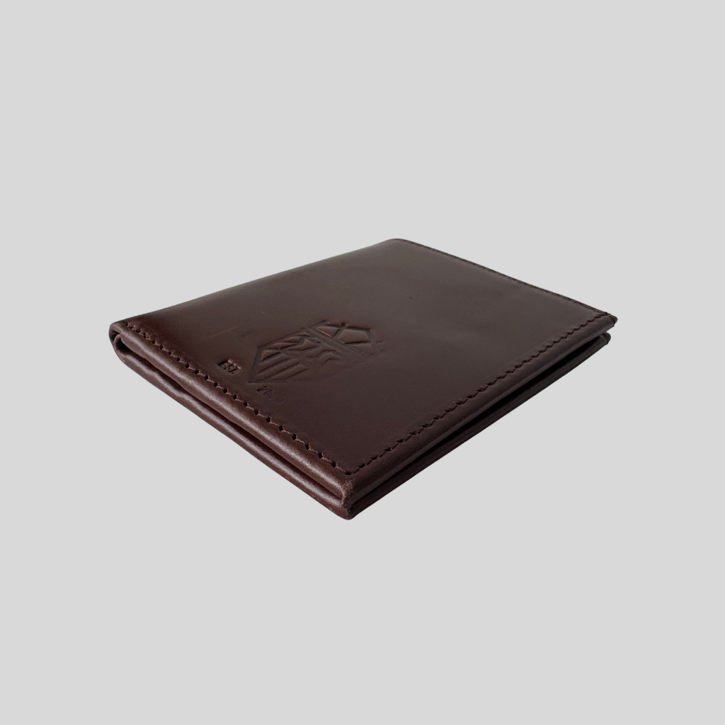 Genuine Leather Bifold Wallet – Black / Brown