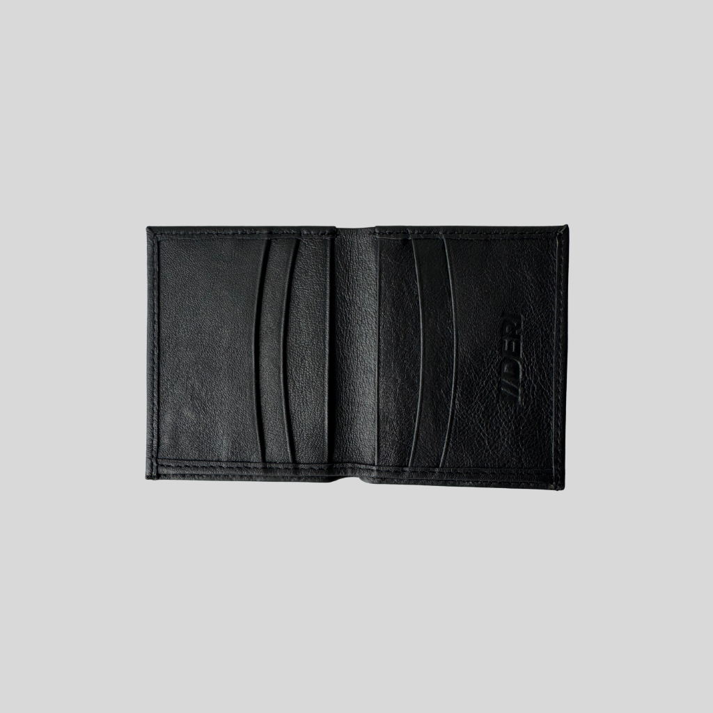 Genuine Leather Bifold Wallet – Black / Brown