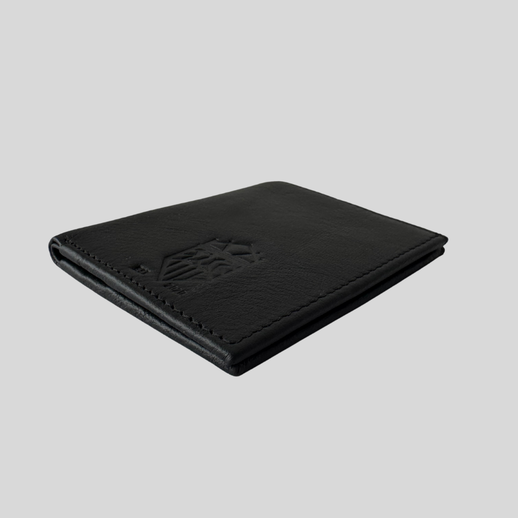 Genuine Leather Bifold Wallet – Black / Brown