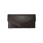 Women's Genuine Leather Wallet - Red / Mahogany