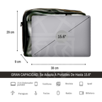 Genuine Leather Briefcase – Exclusive Edition Emerald Green &amp; Navy Blue