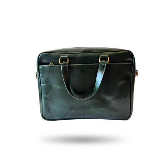 Maletín de Piel Genuina – Verde Edición Exclusiva