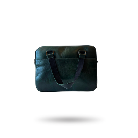 Porta Laptop de Piel – Verde Edición Exclusiva