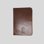 Genuine Leather Passport Holder – Black / Brown