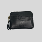 Genuine Leather Wallet Card Holder – Black / Brown