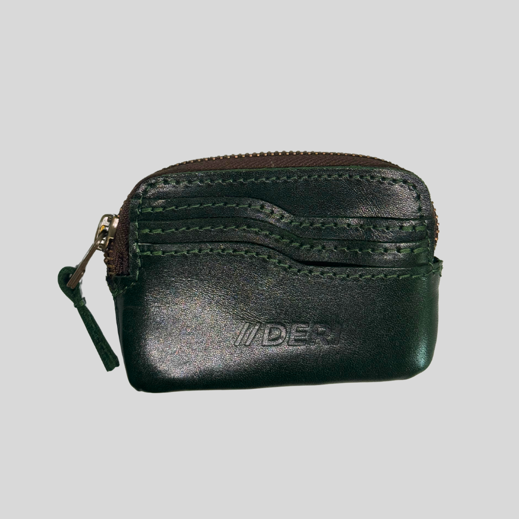 Genuine Leather Wallet Card Holder – Black / Brown