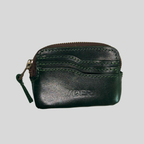 Genuine Leather Wallet Card Holder – Black / Brown