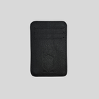 Slim Genuine Leather Card Holder – Black